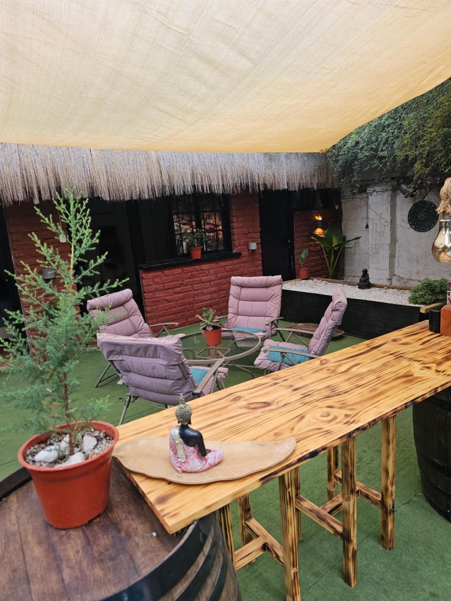 La Araucaria Cabana Con Tinaja San Felipe Exteriör bild