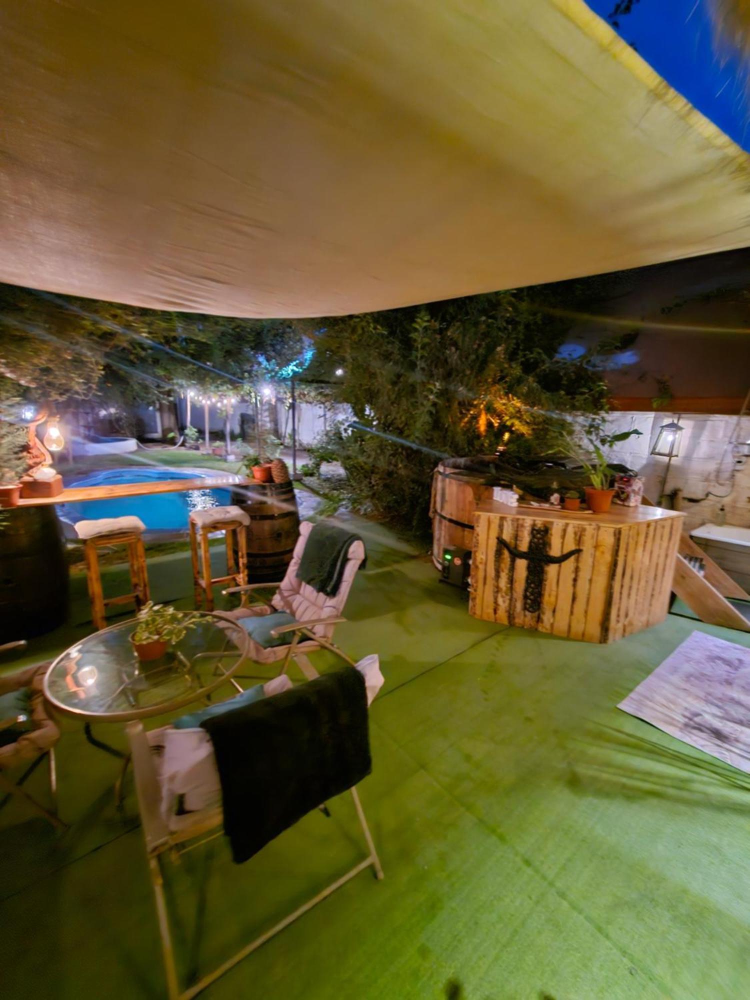 La Araucaria Cabana Con Tinaja San Felipe Exteriör bild
